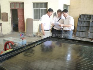 搖床設(shè)備丨新型聚氨酯選礦搖床的安裝調(diào)試方法