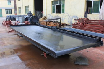 選礦搖床選別金礦一小時(shí)處理量是多少