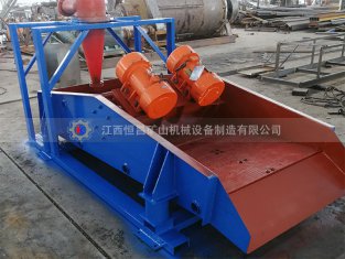 選礦設(shè)備丨沙場中細沙回收機和高頻脫水篩的區(qū)